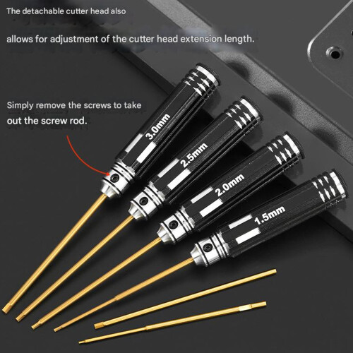 Ergonomic Handle Hexagonal Screwdriver Perfect For Drones-3mm 2