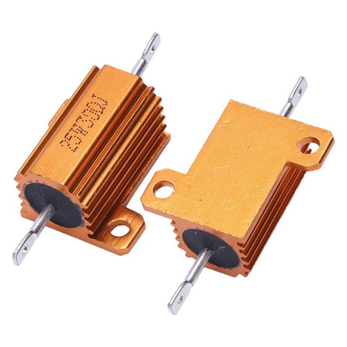 4 Stueck Alu-Drahtwiderstaende 25W 30 Ohm 5% 1