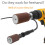 Drum Sander Kit Sanding Belt Sandpaper with Spindle Case for Drill Press Rotary Tools 4