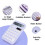 2 Pcs Desk Calculator Basic Calculator 12 Digit Pocket Calculators Desktop with LCD Display for Office and School 3