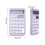 2 Pcs Desk Calculator Basic Calculator 12 Digit Pocket Calculators Desktop with LCD Display for Office and School 9