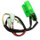 22MM Universal Motorcycle Handlebar Combination  Handlebar  with LED Light Motorcycle  Orange 4
