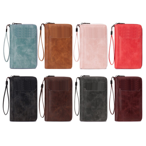 Passports Holder Wallet, Rfids Blocking Travel Document-brown 1