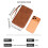 Passports Holder Wallet, Rfids Blocking Travel Document-brown 4