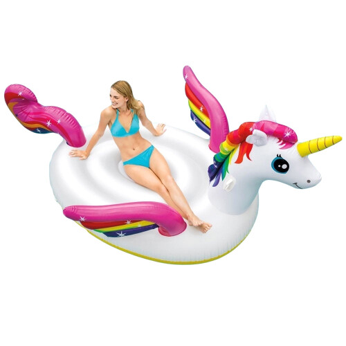 Aufblasbare Einhorn-Inselmatratze Intex 57561 1