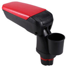 Wasserbecherhalter Mittelarmlehne Box Mittelkonsole Armlehne für Fortwo Forfour 453 15-19 Rot