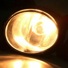 Pair Halogen Fog Light Cover Lamp Assembly with Bulb Cable & for Vios/Limo Yaris Sedan 2007-2013