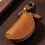 Multipurpose Key Wallet PU Leather Car Key Holder-Light coffee 6