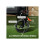 Folding trolley with wheels, 150-litre folding trolley, side-opening, with adjustable handle and brake, black 5