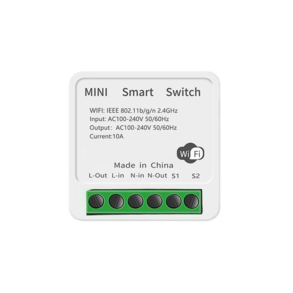 Tuya Wifi 2-Way Control 16A Breaker Life Supports Voice Control Timer Function White 6031233219475