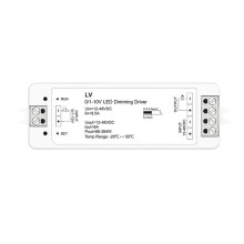 0/1-10V Dimmer 1-Kanal 8A Dimmbarer Schalter Treiber 1-Kanal Konstantspannungs-LED-Dimmer PWM 5-36V für LED-Streifen