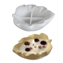 DIY Craft Silicone Leaf Mould for Unique Resin Trays with