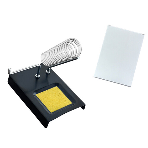 Secure Soldering Iron Stand Holder Prevents-There is a sponge