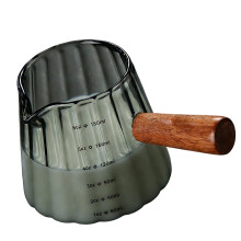 Precise 180ml Capacity Espresso Shot Glass-Cloud and soot