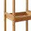 Bamboo Storage Trolley with 3 Adjustable Shelves 6