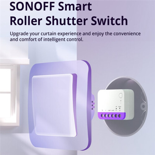 -RBS Matter WIFI  Roller Shutter  Remote App Control for Curtains Blinds for HomeKit Alexa Voice Control 1