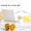 Adjustable Brightness Neck Lamp USB-White Dual1 color 3