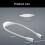 Adjustable Brightness Neck Lamp USB-White Dual1 color 4