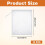 20Pcs 200 Mesh Nylon Straining Bags Enduring Reusable Filter 4