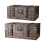 Rustics Wood Storage Box Featuring Lock Clasp For Secure-S 3