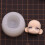 Animations-Cartoon-Figur-Gesichtsherstellungsform, flexibles 5