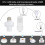 Remote Control Light Socket,Wireless Light  Kit with Timer,E26 E27 Bulb Lamp Holder ,for Attic,Garage,Stairwell 5