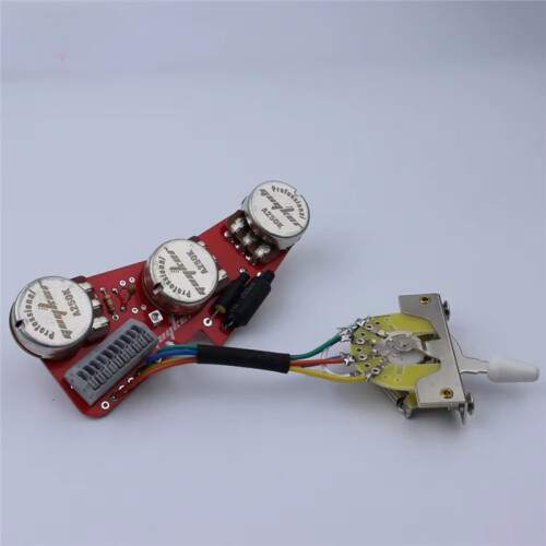 A250K Potentiometer Circuit Board Connection  PREAMP for ST Guitar Accessories 1
