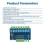 ESP32 Modbus 8-Channel Relay  Module  9-24V, WIFI  Development Board Relay Optocoupler Isolation Module 5