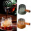 Precise 180ml Capacity Espresso Shot Glass-Cloud and soot 4