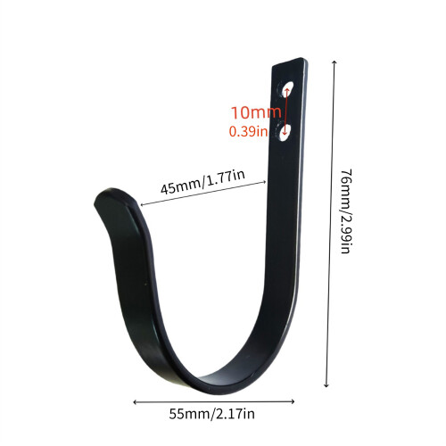 12Pcs Coat Hook Wall Mounted Towel Hanger Metal Wall Hanger Hook 2