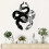 Classical Style Metal Wall Art with Snake Design for Office 5