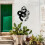Classical Style Metal Wall Art with Snake Design for Office 6