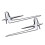 2Pcs Suitable for - C260L E300L C200L Tail Plate Side Car Sticker Accessories Special Type 6