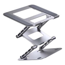 Support pliable pour ordinateur portable 17.3 pouces, 3-Argent