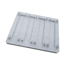 Kleiner 9 x 7 cm großer Montageständer für-Grau