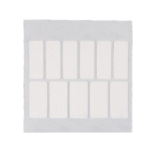 Silicone Mouse Side Stickers Sweat Resistant Grip Pad For-White