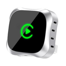 2-in-1-Kabelloser CarPlay-Dongle, Kabelloser Android Auto-Adapter, KI-Smartbox für Kabelgebundene CarPlay-Autosysteme