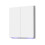 Tuya Zigbee   Wall Push Button  for AC Fan Curtain Motor Blinds Work 2 Gang Neutral Wire Required White 1