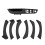 Car Front Left Window  Panel Cover Interior Door Pull Handle for  3 Series E90 LHD 1