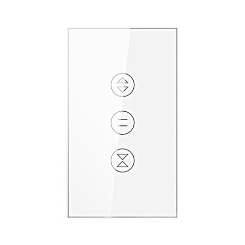Curtain  2.4GHz Wi-Fi Touch  Neutral Wire Required Tuya App  Rolling Shutter  US Plug A