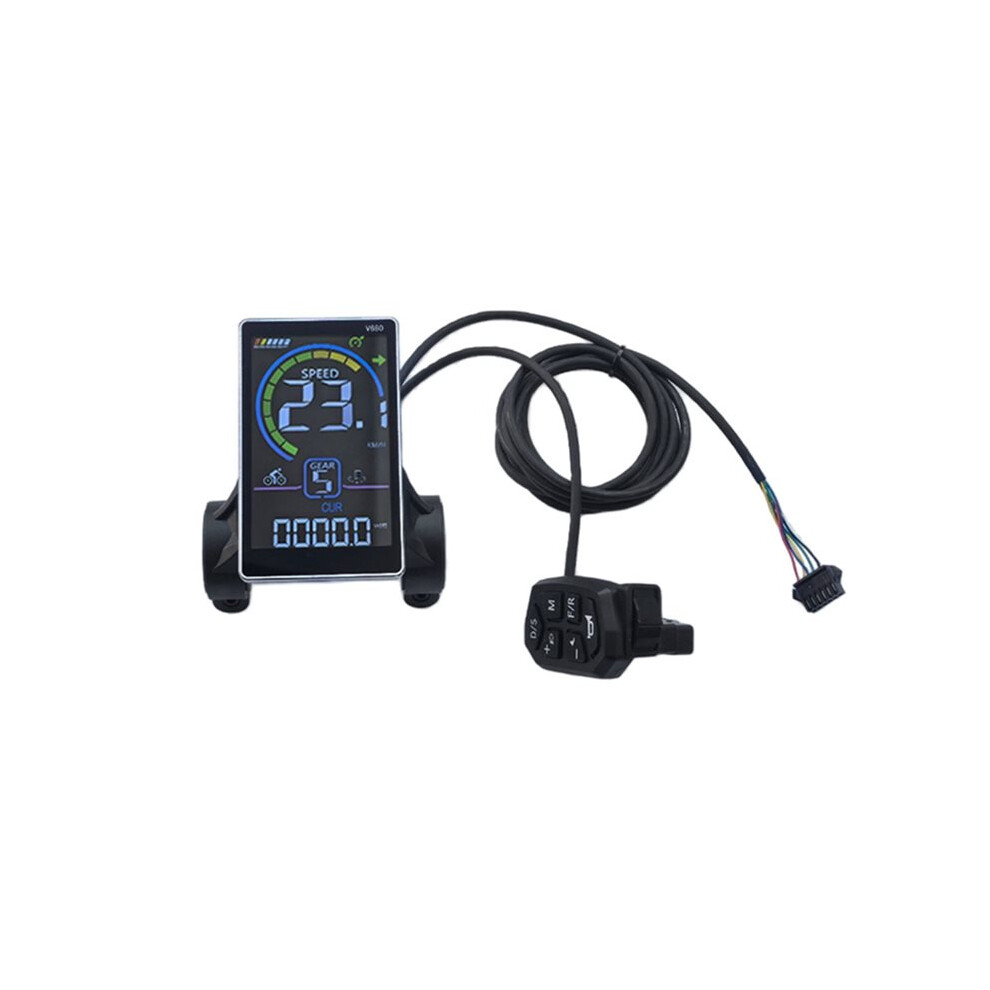 Ebike Display V680 Dk86 Electric Bike Computer Bicycle Speedometer Electric Bike Lcd Display Sm Connector 4713740663478