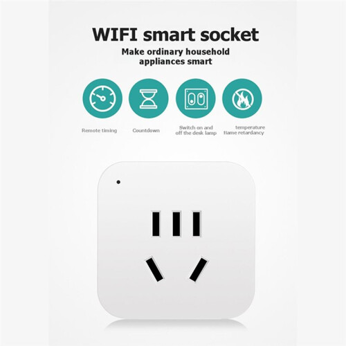 Router Automatically Restarts MQTT  Socket Supports WiFi Control, Voice Control, and Plug Switching