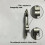 Stainless Steel Three Linkage Mechanical Lock Rope Device Wire Rope  String Pull String Card String 4