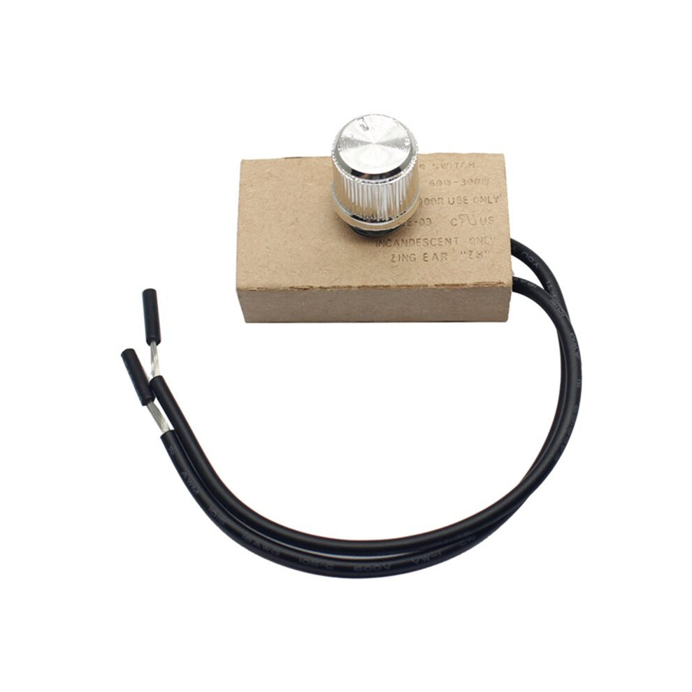 Desk Lamp Dimmer Rotary Replacement 240Vac 300W Stepless Dimming Rotary /Off Universal Lamp Dimmer 4711314331907