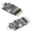 2Pcs FPV Racing Drone Camera 2/3-Channel Video Switcher Electronic  Remote-Controlled Video Switching Module 4