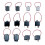 12 Pcs Relay Bypass  Kit and Diagnostic Scan  Kit with Amplifier Loop, for Multiple Automotive Systems 2
