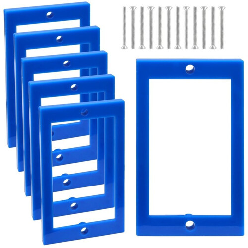 Extensores de Tomada Simples de 1/4" para Interruptores e Caixas Elétricas (6 Peças)
