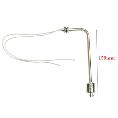 10pc 75/100/150mm Stainless Steel Float  Tank Right Angle Water Level Sensor L Type Float  Controller 150MM 2