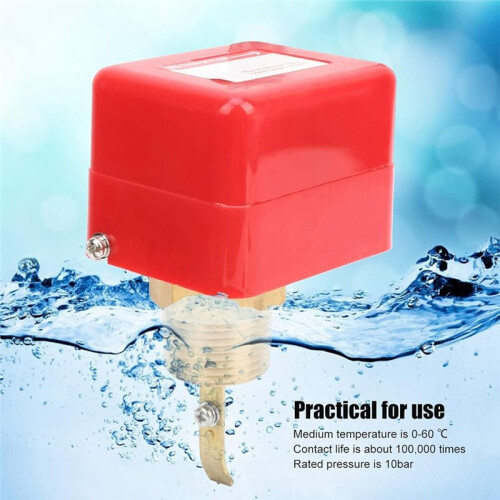 HFS-25 1 Inch Thread Paddle Type Liquid Water Paddle Control  AC220V 15A with Paddles, 2