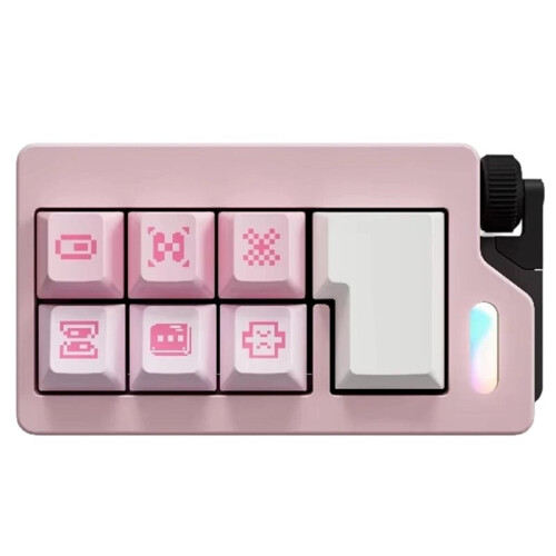 New M7Pad Wireless  Dual-Mode Mechanical Keyboard Customize Shortcut Keys Keyboard Support BLE5.0 B